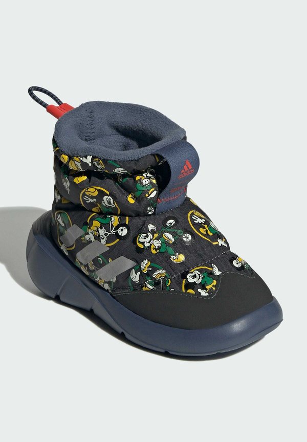 DISNEY MICKEY AND FRIENDS MONOFIT KIDS – Snowboot/Winterstiefel – carbon   silver metallic   preloved ink