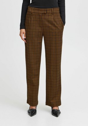 IHKATE MOSLEY - Stoffhose - monk s robe check jacquard