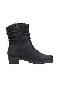 Rieker Bottines de cowboy / motard - schwarz