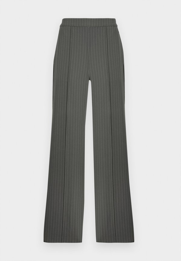PCBOSSY WIDE STRIPED PANTS - Trousers - magnet2