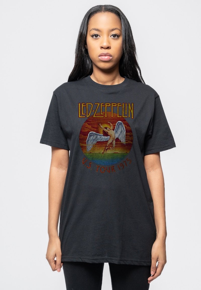 Paradiso Clothing LED ZEPPELIN USA TOUR  - Print T-shirt - black