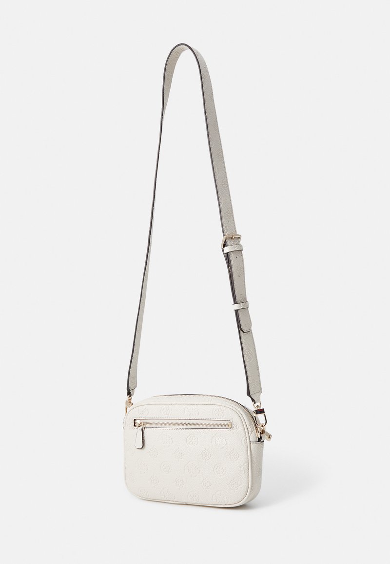Guess Vikky II Crossbody Purse - Women's Bags & Wallets in Stone Logo