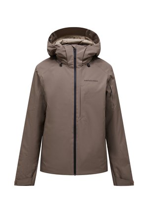 Peak Performance, MAROON HIPE® 2L INSULATED SHELL JACKET MEN - Водоустойчиво яке - hellbraun