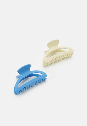 Anna Field 2 PACK - Hair Styling Accessory - off-white/blue