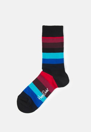 STRIPE SOCK UNISEX - Kojinės - black multi