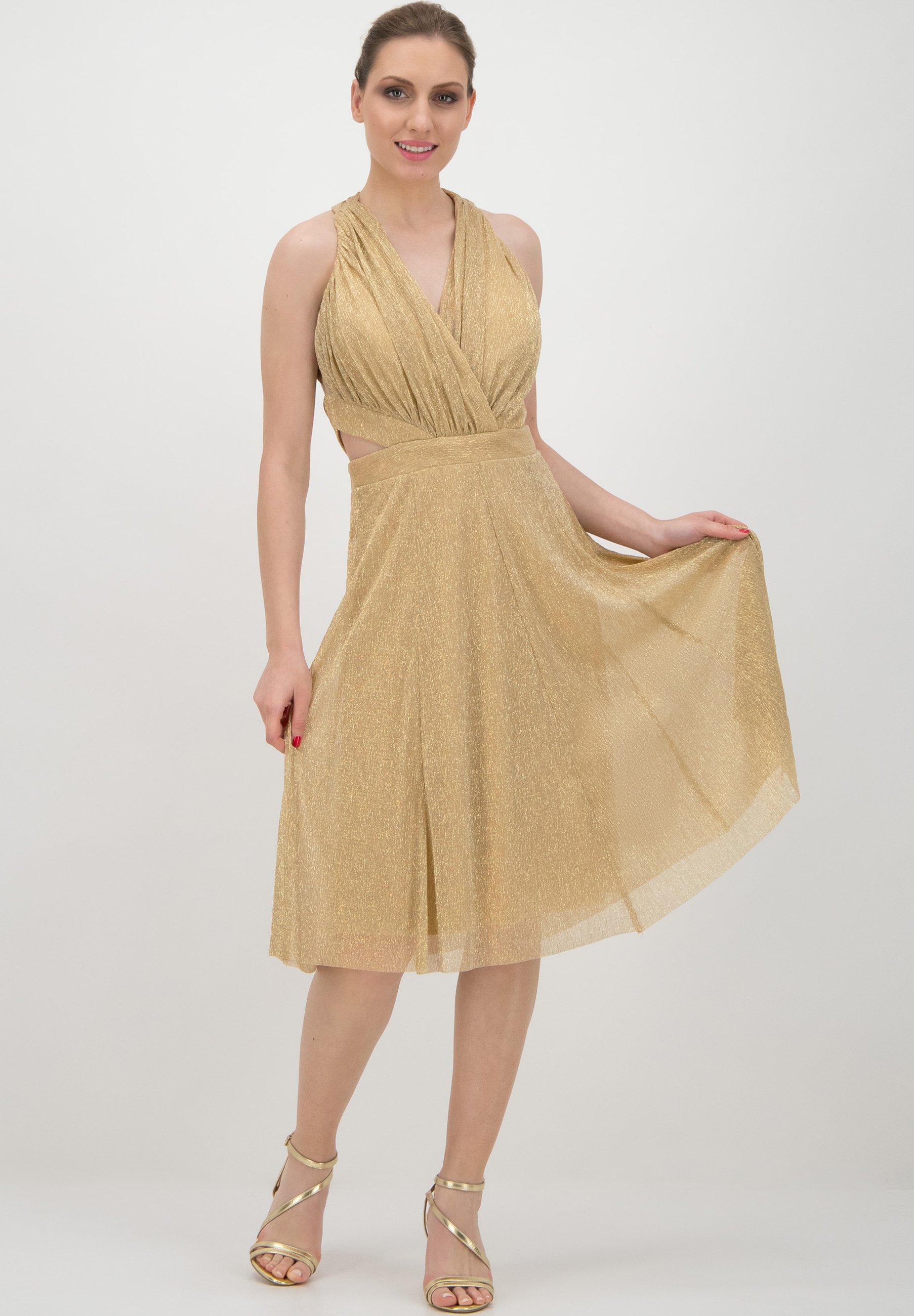 robe de soiree gold