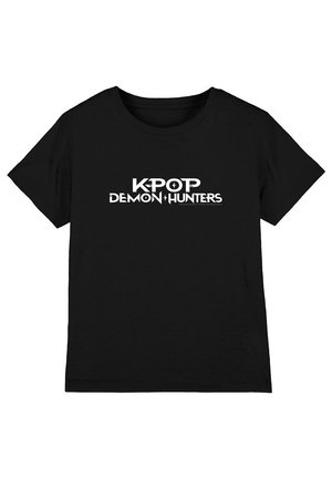 K-POP DEMON HUNTERS - LOGO - T-Shirt print - black