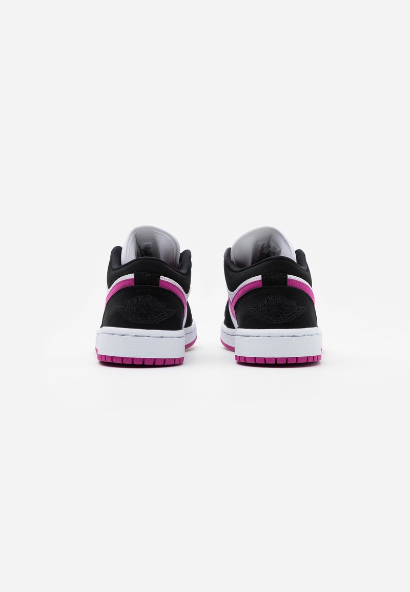 air jordan 1 mid trainers black cactus flower white