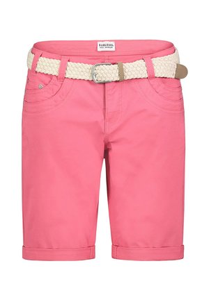 Sublevel BERMUDA MIT GÜRTEL UND UMSCHLAG - Shorts - pink