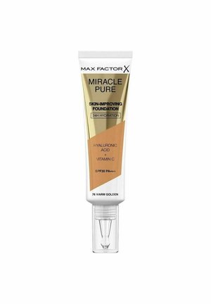 MAX FACTOR MIRACLE PURE SKIN-IMPROVING FOUNDATION 76 WARM GOLDEN 30ML - Meikkivoide - multicolor