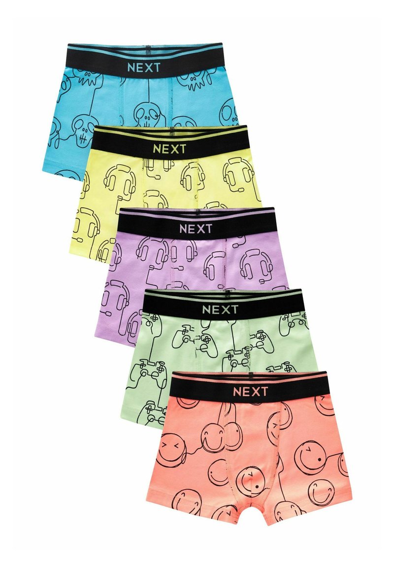 Next 5 PACK - Hlačke - gamer pastel print