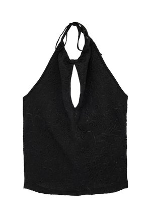 Koton, HALTER NECK BLOUSE. - Bluse - black