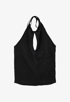 Koton, HALTER NECK BLOUSE. - Bluse - black