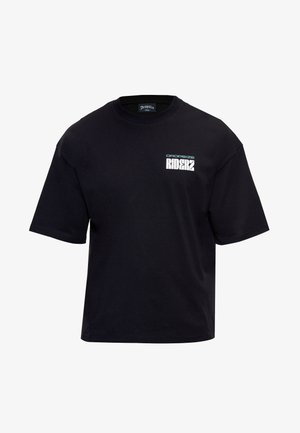 Dropsize, PRINT T-SHIRT - Print T-shirt - black