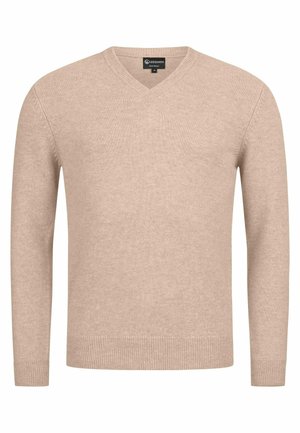 Giesswein V AUSSCHNITT - Pullover - sandmelé