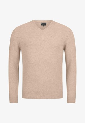 Giesswein V AUSSCHNITT - Pullover - sandmelé