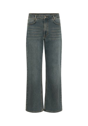 My Essential Wardrobe, JEANS WIDE MWLOUIS 139 LIMITED - Wide Leg - dark blue dirty wash