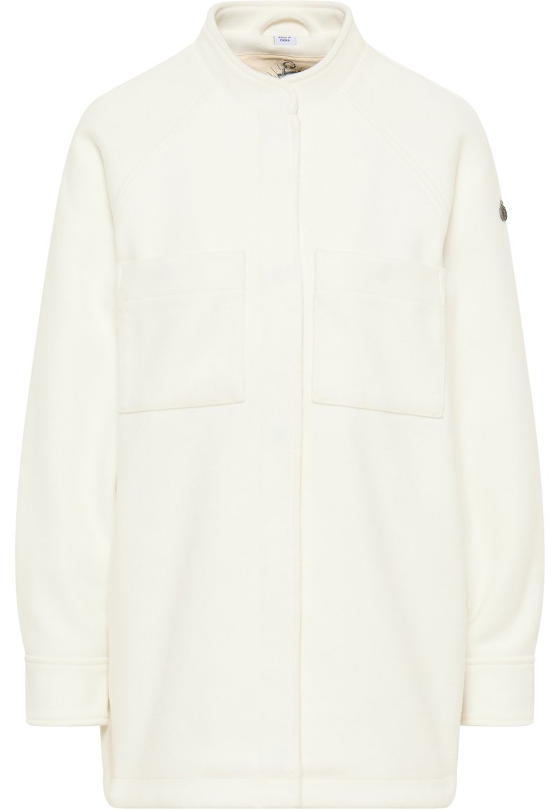 dreimaster Halflange jas wit