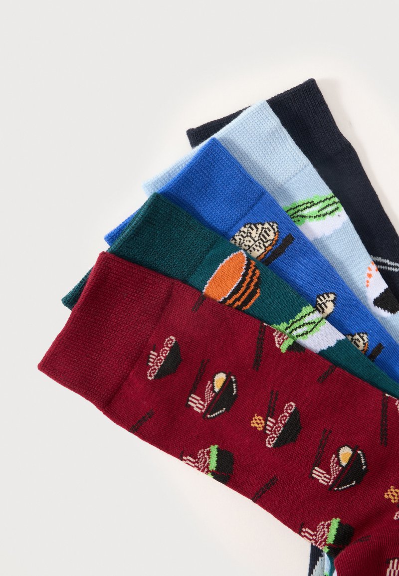 Jack & Jones JACBASIC SHORT SOCK 10 PACK - Calzini - white/bianco