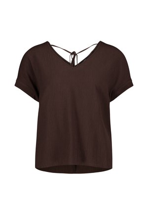 zero, Blouse - chocolate plum