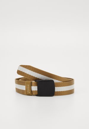 Urban Classics CENTRE STRIPE BELT - Pásek - beige