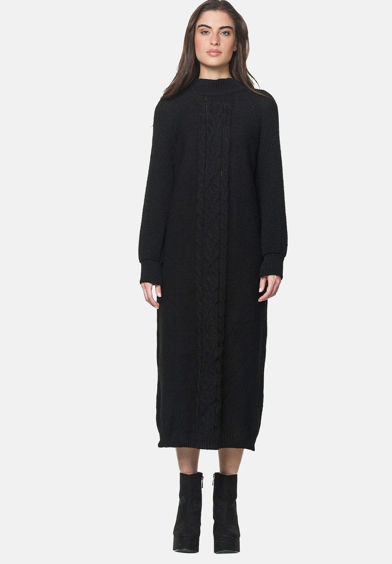 Elara Abito in maglia - schwarz