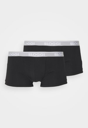 MEN HIPSTER 2 PACK - Boxerbriefs - black