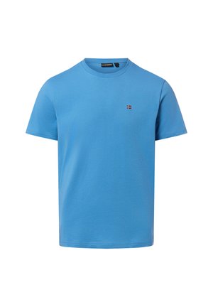 SALIS - Basic T-shirt - blau