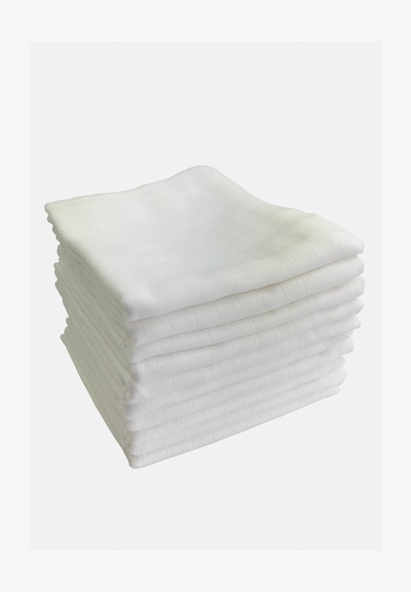10 PACK  – Mullwindel –  weiß