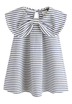 Next REGULAR FIT - BOW COLLAR DRESS  . - Hverdagskjole - monochrome