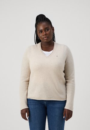 SWEATER - Maglione - ivory petal heather