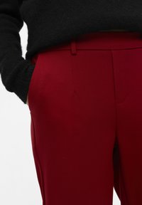 Object OBJLISA SLIM PANT - Pantalon classique - red dahlia
