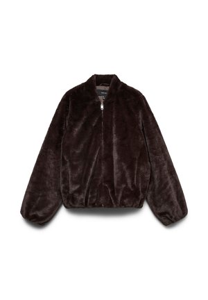 Vero Moda, VMSONJALIGA SHORT JACKET GA BOO - Blouson Bomber - chocolate torte