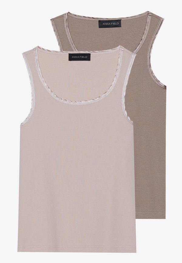 TOP WITH SATIN BINDING 2 PACK - Top2