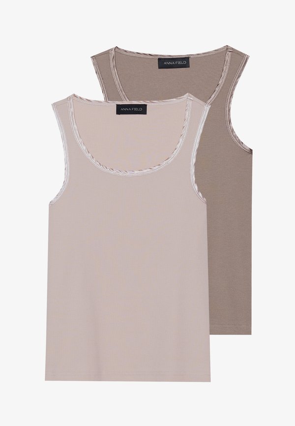 TOP WITH SATIN BINDING 2 PACK - Top2