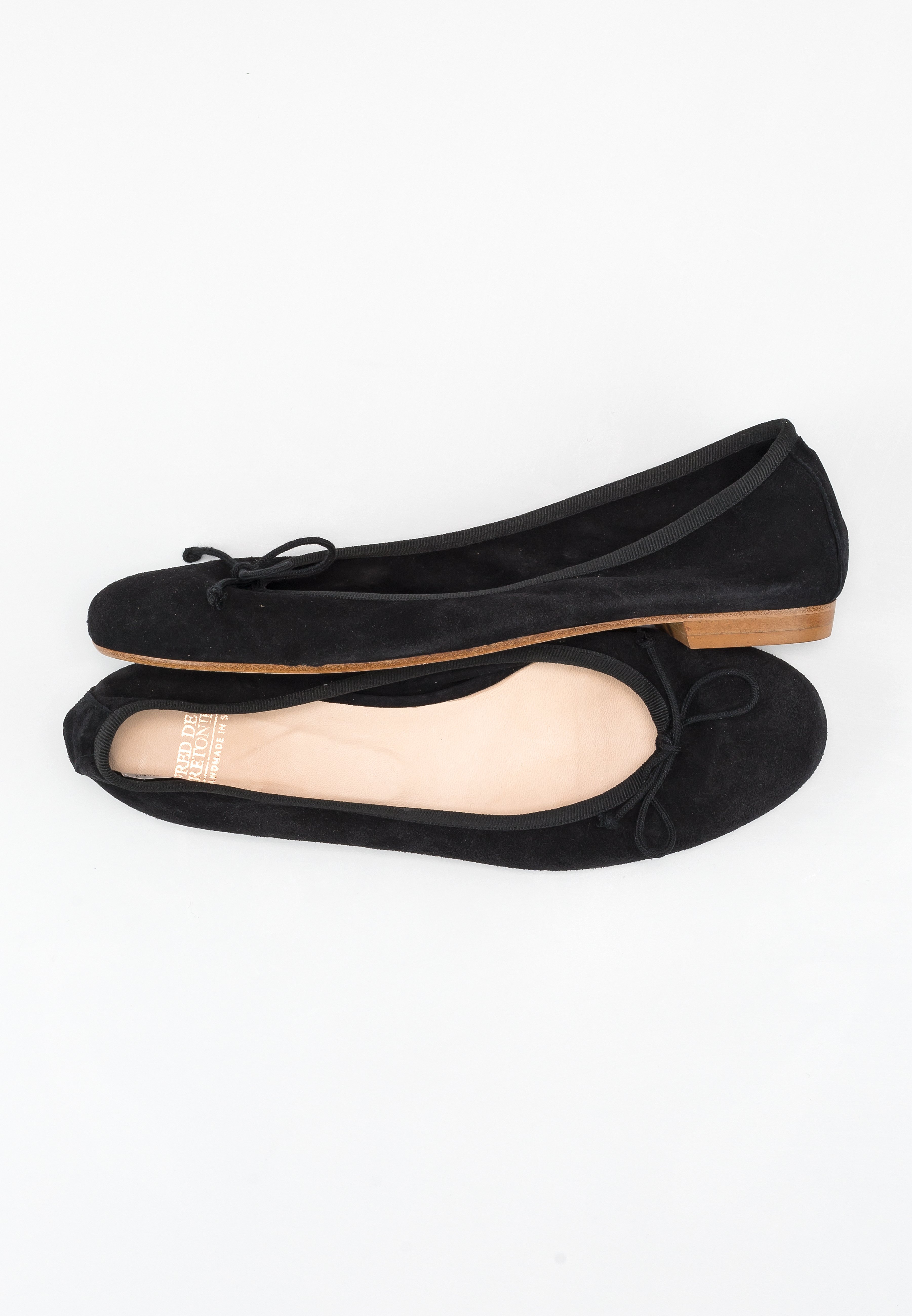 Fred de la Bretoniere Ballerina's - black/zwart - (Pre-owned) - Zalando.be