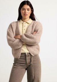 Lindex CARDIGAN VANESSA - Neuletakki - beige