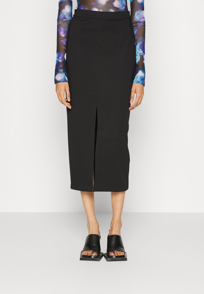 Damen Jeansröcke | Club Monaco SLIM PENCIL SKIRT Bleistiftrock black/schwarz - KL87343 Damen Jeansröcke | Club Monaco SLIM PENCIL SKIRT Bleistiftrock black/schwarz - KL87343