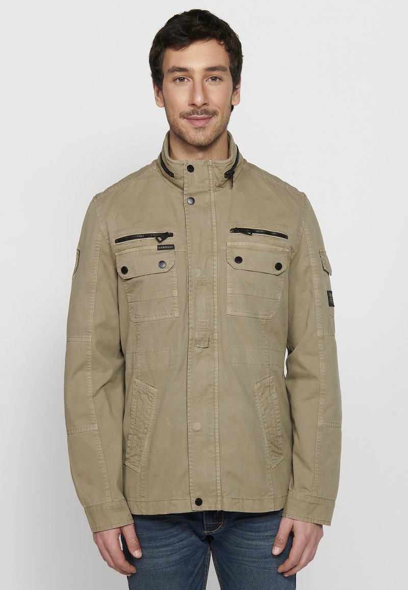 Koroshi Ljetna jakna - vison mink light brown