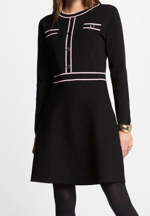 Abito in maglia - black
