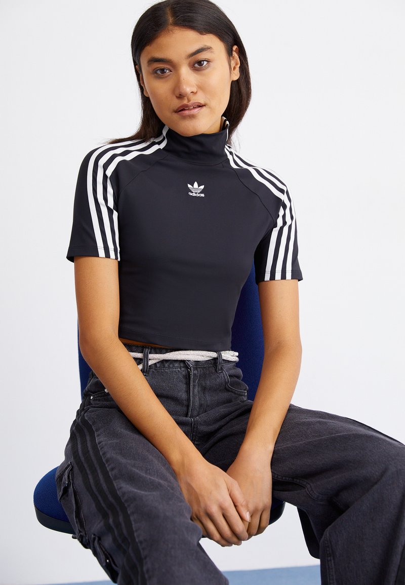 adidas Originals - TIGHT - T-Shirt print - black, Vergrößern