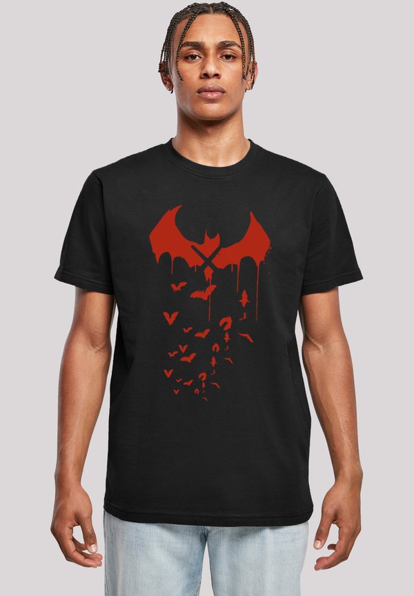 DC COMICS BATMAN ARKHAM KNIGHT BATS X DRIP - T-Shirt print