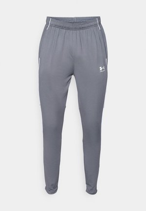 Under Armour CHALLENGER TRAINING - Tracksuit bottoms - castlerock/white