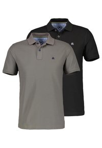 Non sélectionné, grau   schwarz