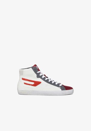Sneakers alte - white red