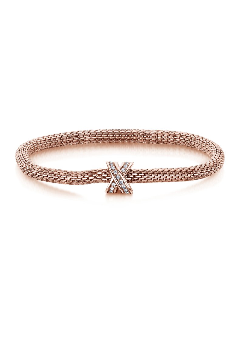 Rosévergoldetes Armband Herz Mit Zirkonia | -DE