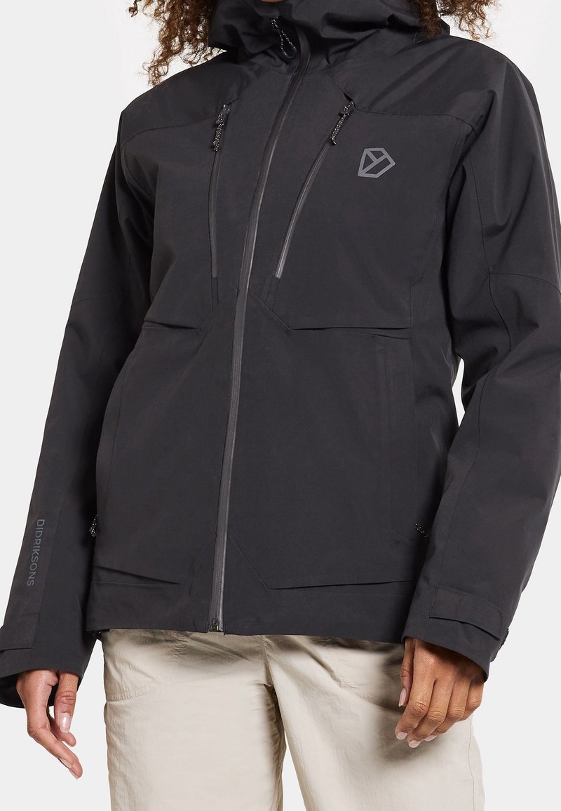 Didriksons Giacca hard shell - black
