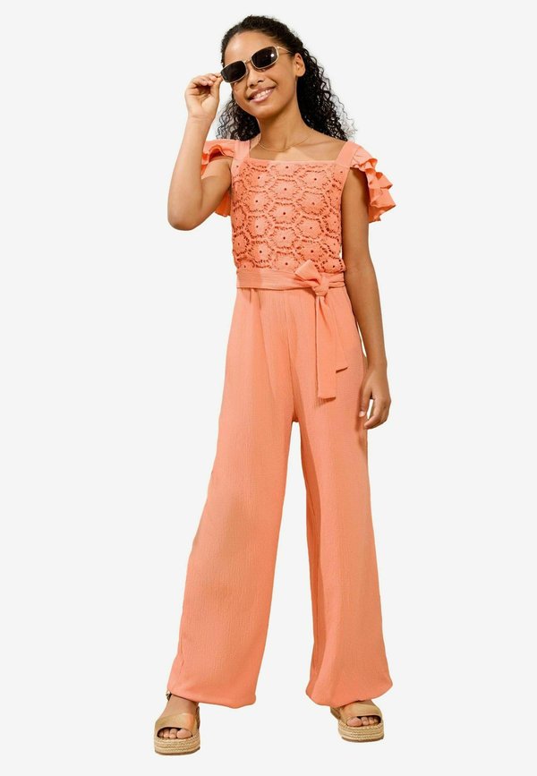 REGULAR FIT  HOLIDAY SHOP  - Jumpsuit - coral orange