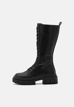 Even&Odd Botas de plataforma - black