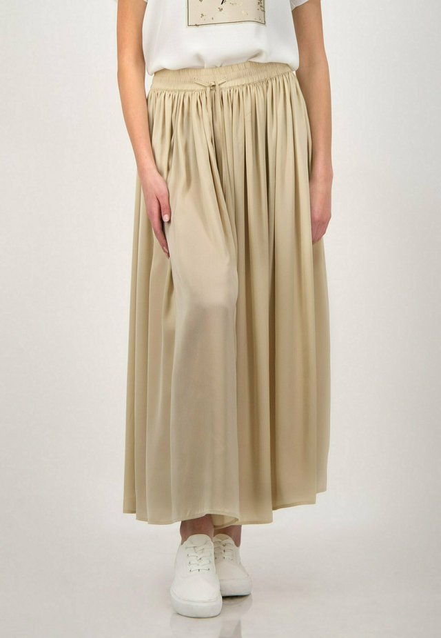 Jupe longue - oyster beige